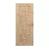 ประตูไม้สนNZ MD.DOORS CE-05 80x200cm