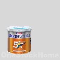 #AS-5008 สีเบเยอร์ชิลด์ ไฟว์สตาร์ ชนิดกึ่งเงา ภายนอก Strictly Silver