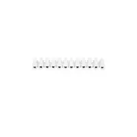 PVC cable connector plate, model PVC00010, size 12 mm.