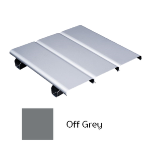 ฝ้าอลูมิเนียม ตัวซี 85C Fameline สี Off Grey