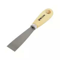 WOODEN HANDLE SCRAPER MATALL 1"