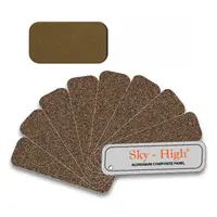 แผ่นอลูมิเนียม คอมโพสิต 3 มม. SkyHigh SH-8801 สีน้ำตาลเมทัลลิก