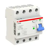 เบรกเกอร์กันดูด 25 แอมป์ RCCB ABB 4 Pole 30mA Type B