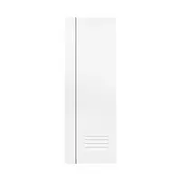 ประตูห้องน้ำ UPVC ไม่เจาะลูกบิด ASARA A812 70x180 ซม. สีขาว