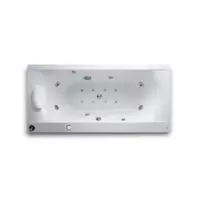 อ่างอาบน้ำวน+อัดอากาศ+หมอน American Standard รุ่น MOMENT TF-70132100-WT