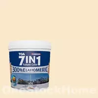 TOA V700 TOA 7IN1 สีน้ำปิดรอยร้าว ชนิดกึ่งเงา ภายนอก Lily White