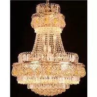 CHANDELIER CS 8029-22 CAR GS/MT GD/CL 1L