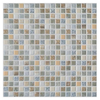 Floor tiles 30x30 cm. (12x12 inches) Mosaic Stone Brown TARA
