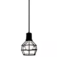 CHANDELIER MDL CH-967/1 EVL MT BK 1L