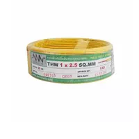 THW cable (IEC01) 1x2.5 sq.mm. yellow 30 meters NNN