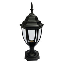 ไฟหัวเสา LIGHT MOS LM6005 CLASSIC สีดำ