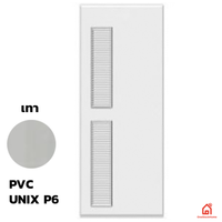 PVC Door Unix Extra P6 Grey
