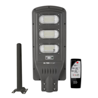 ไฟถนนโซล่าเซลล์ HI-TEK HFSF00100D 100 วัตต์ DAYLIGHT สีเทา
