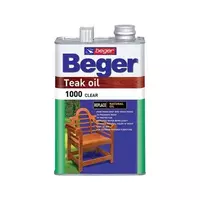 น้ํามันรักษาเนื้อไม้ BEGER B52 สีใส กึ่งเงา 1/4 แกลลอน