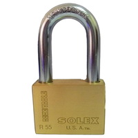 SOLEX 55MM R55L PB PADLOCK