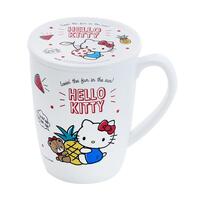 ถ้วยหูเมลามีน+ฝา 450 มล. KITTY SUMMER FRUITS