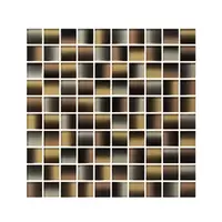 Glascera glass mosaic, Silver Sand model #1, size 299x299x6 mm (price per sheet)