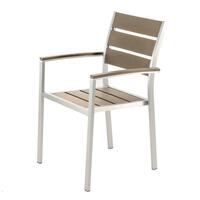 PLASTIC WOOD EMBRACE GY CHAIR