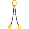 2 Legs Wire Rope Slings 8mm. ß 0 ̴ 45°