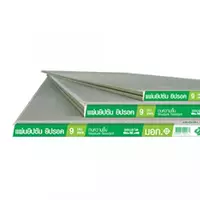แผ่นฝ้าทีบาร์ 60x60 ซม. หนา 9 มม. ยิปรอค ทนชื้น