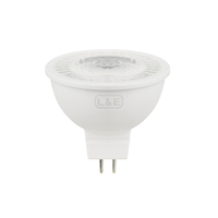 หลอดไฟ LED GU5.3 6W วอร์มไวท์ MR16 L&E BEAM ANGLE