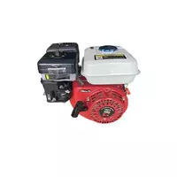 3 inch water pump, 6.5 horsepower, HISO multipurpose engine, model HX200, red - white