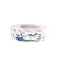 NNN Electric Wire IEC01 THW White 1x4 White