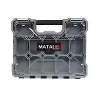 กล่องเครื่องมือ DIY MATALL HL-3086-F 12 ช่อง สีเทา