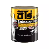 WOODTECT HERO RUSTTECH 2IN2 red semi-gloss oil paint, 1 gallon