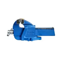 IRWIN 8 inch iron clamp with base