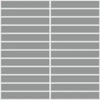 COTTO Mosaic Tile MT LINEAR GREY NET 10 MATT PACK PM