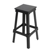 STEEL BAR STOOL MAXX METAL BK