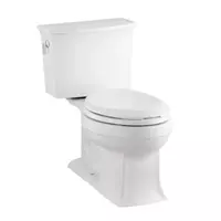 สุขภัณฑ์สองชิ้น KOHLER K-3749X-0 Archer 4.8 ลิตร พร้อมฝารองนั่งเฟรนช์เคิร์ฟ