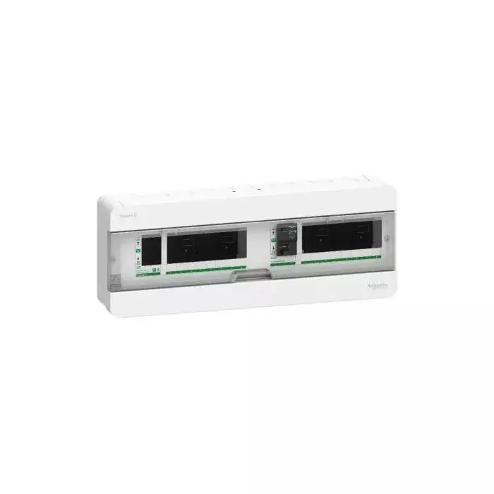 ตู้คอนซูมเมอร์ 8+8 ช่อง SCHNEIDER บัสบาร์แยกแบบปลั๊กออนพร้อม RCCB 63A 30mA-1