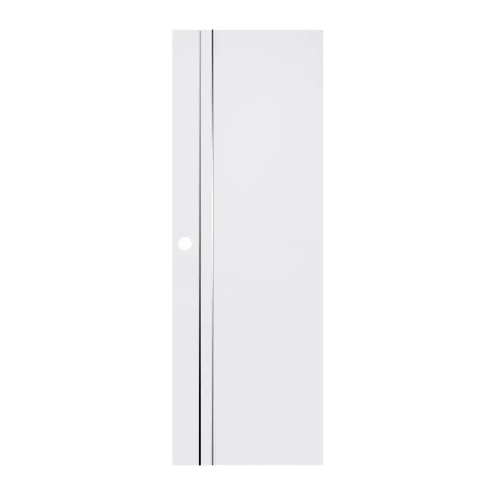 ประตูห้องน้ำ UPVC เจาะลูกบิด AZLE AZ 1-WH 70x200 ซม. สีขาว-1