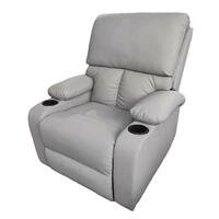 RECLINER FURDINI CLEO สีเทาอ่อน