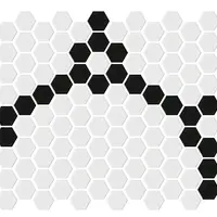 COTTO Mosaic Tile MT 1HE NOVO CHAIN WH01 NET A P10 PM