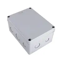 กล่องพลาสติกกันน้ำ 6x8 สีเทา T205