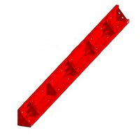 Double Face Type Road Formwork w/o skirt w/ wedge lock 