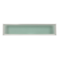 ช่องแสงหน้าต่าง อะลูมิเนียม WINDOW ASIA F10 150X40 ซม. สีขาว