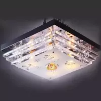 โคมไฟถาด LED 45x45 ซม. แก้ว รุ่น 902 VANEZZA