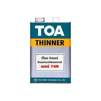 TOA ทินเนอร์ผสมสีทองคำ สูตรอะคริลิคแลคเกอร์/สีน้ำมัน เบอร์ 74N
