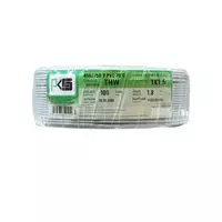 สายไฟ IEC01 THW 1 X 1.5X100 ม. สีเทา