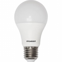 หลอดไฟ LED E27 10W วอร์มไวท์ ทรงลูกแพร์ SYLVANIA BASIC PLUS