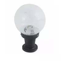6-inch round post lamp, coconut pattern, model PA6/2-B THE SUN