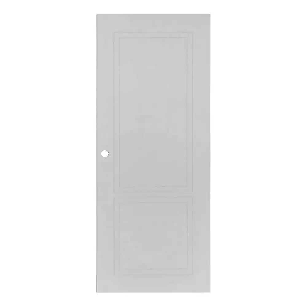 ประตูภายนอก UPVC เจาะลูกบิด MODERNWOOD MWN025 80x200 ซม. สีเทา-1