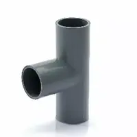 สามทาง PVC สีเทา 4 หุน ตราช้าง
