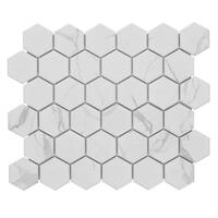 กระเบื้องโมเสค โมเสคพอร์ซเลน ฟลัฟฟี่ มาเบิล DURAGRESS 27.1x28.2CM