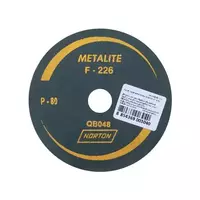 กระดาษทรายกลม เบอร์ 80 NORTON F226 4 นิ้ว
