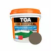 TOA 201 รูฟซีล อะคริลิคทากันน้ำรั่วซึม สีน้ำตาล 1 กก.